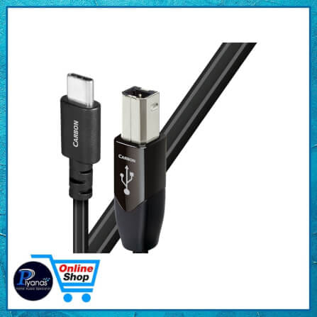 สาย USB AUDIOQUEST : USB-CARBON (C TO B) (USB 2.0) (0.75M)_2
